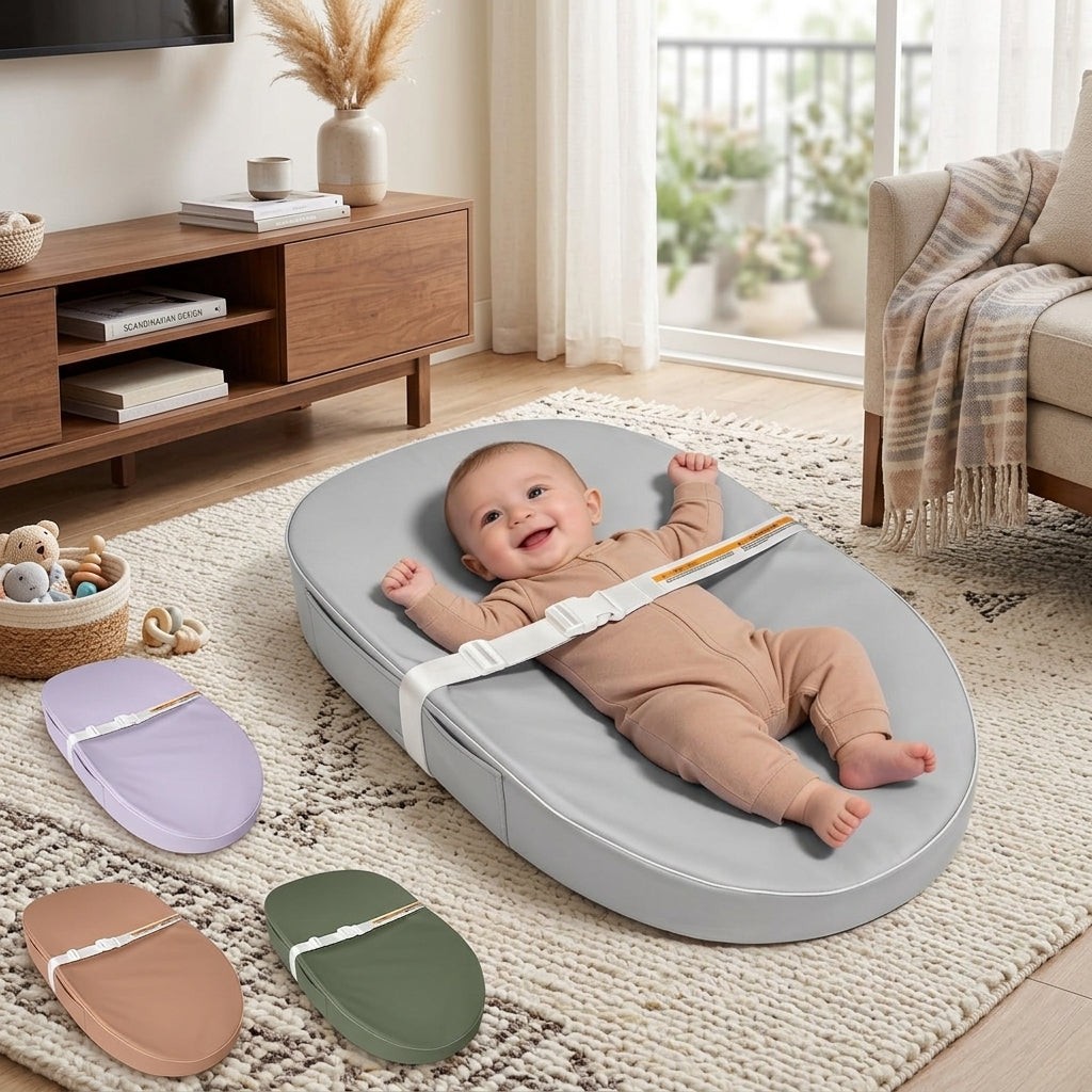 Waterproof Baby Changing Pad | Soft, Wipe-Clean Diaper Changing Mat