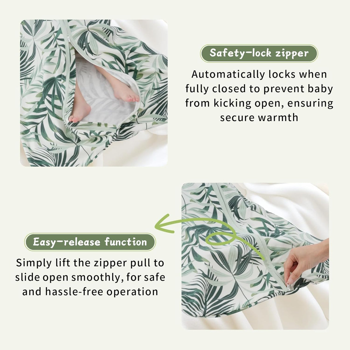Baby Sleep Sack 3-Pack | 100% Cotton | TOG 0.5
