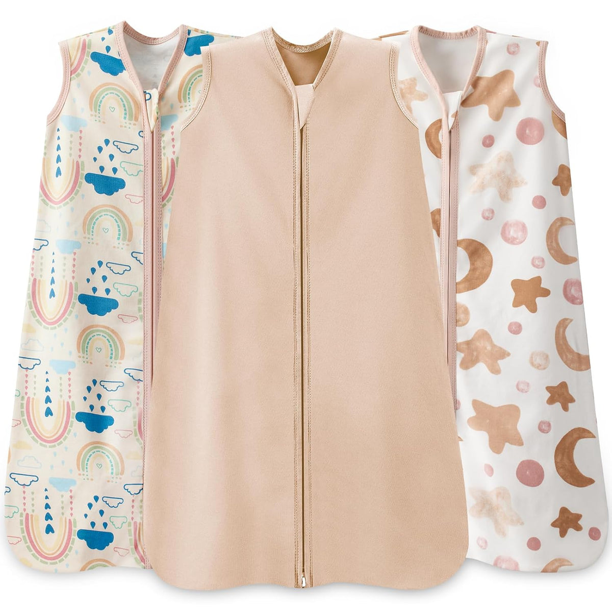 Baby Sleep Sack 3-Pack | 100% Cotton | TOG 0.5