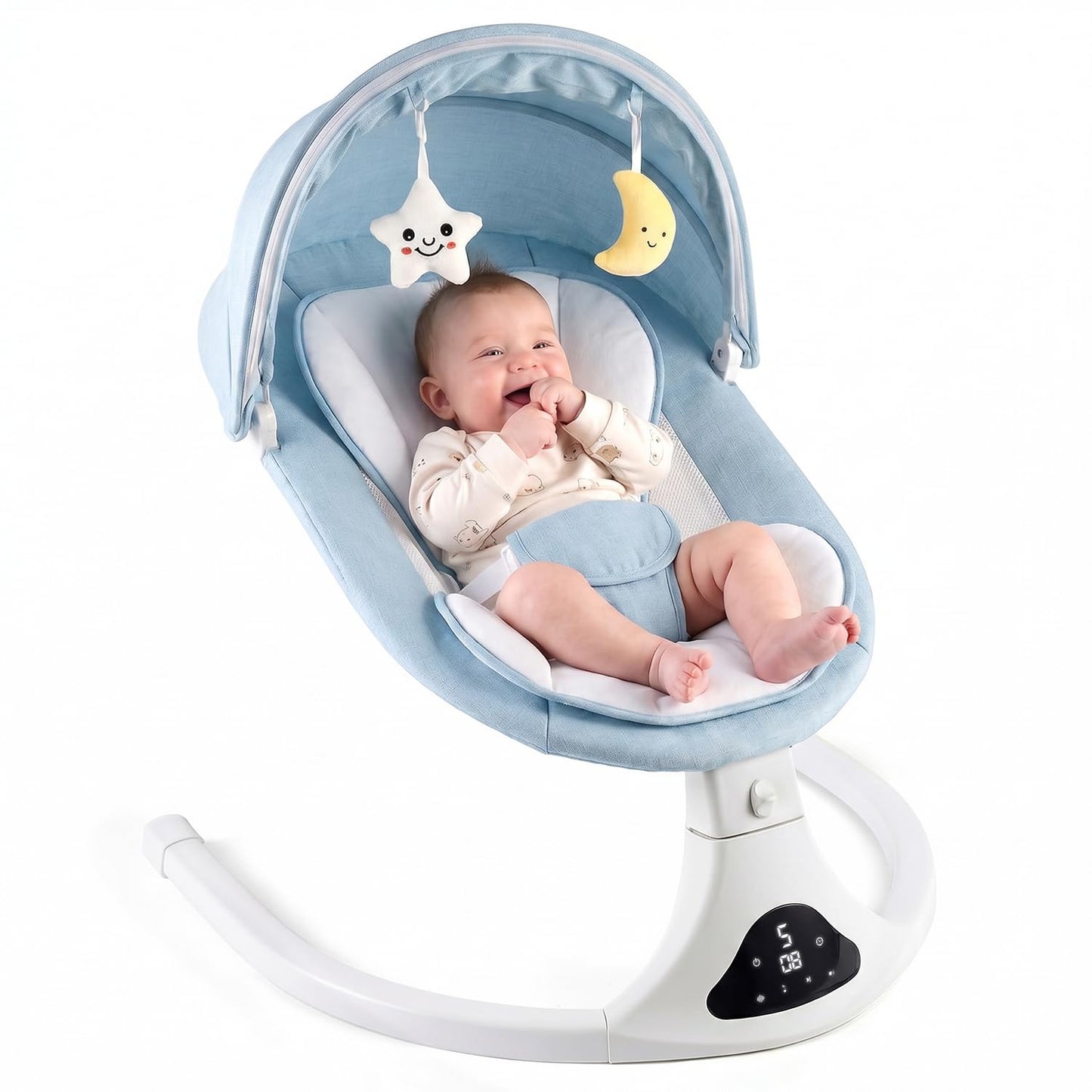 Electric Baby Swing | Portable Soothing Swing with Remote Control