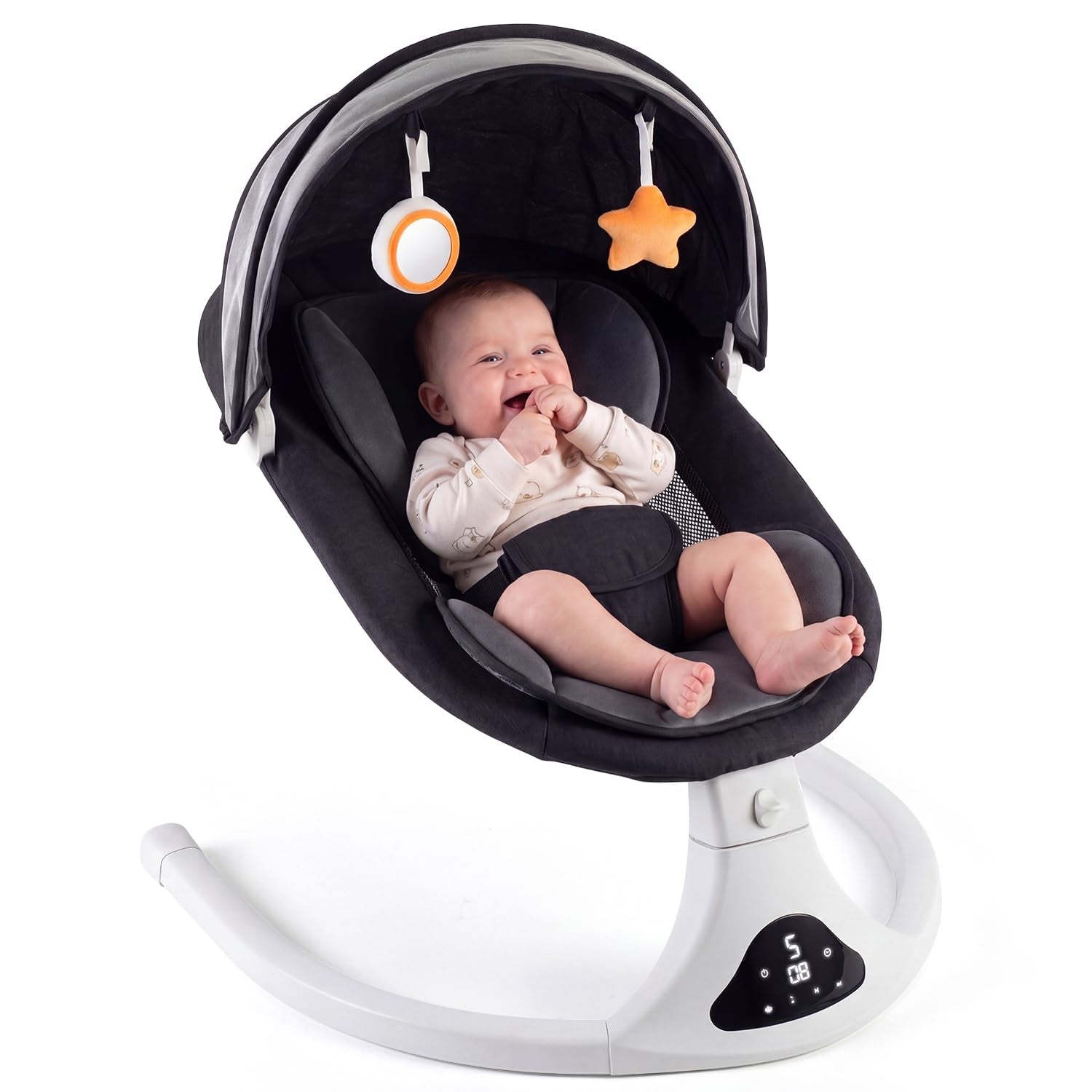 Electric Baby Swing | Portable Soothing Swing with Remote Control