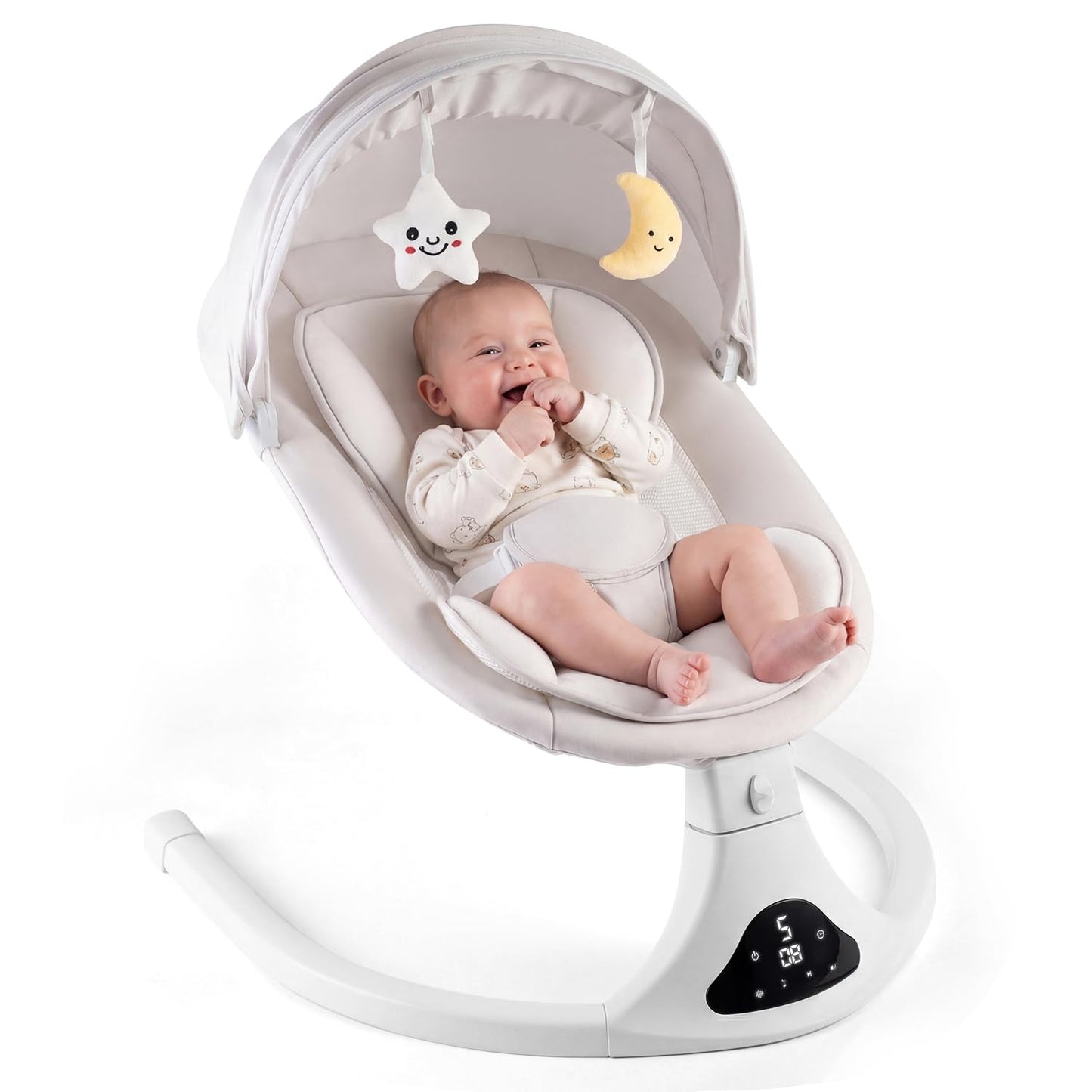 Electric Baby Swing | Portable Soothing Swing with Remote Control