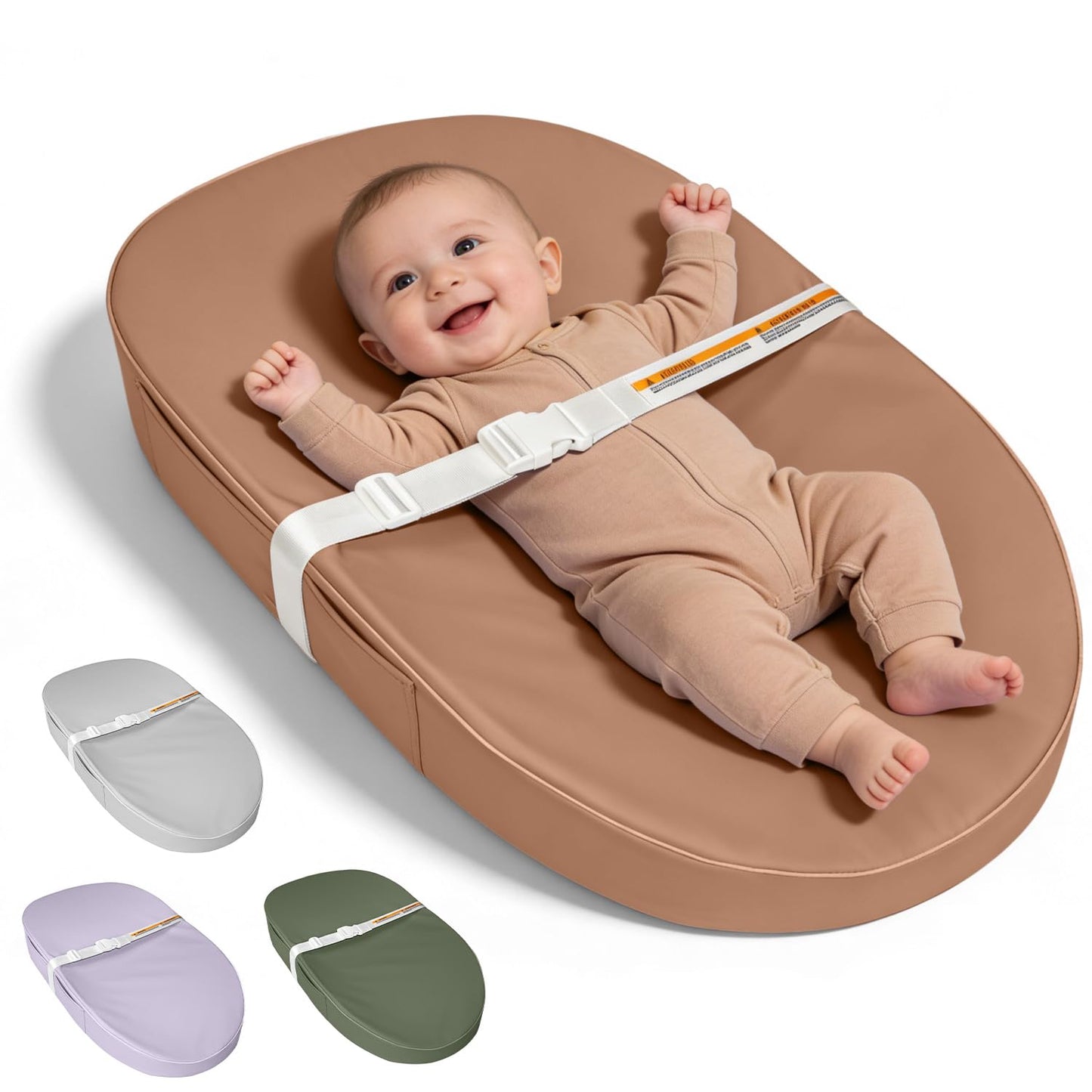 Waterproof Baby Changing Pad | Soft, Wipe-Clean Diaper Changing Mat