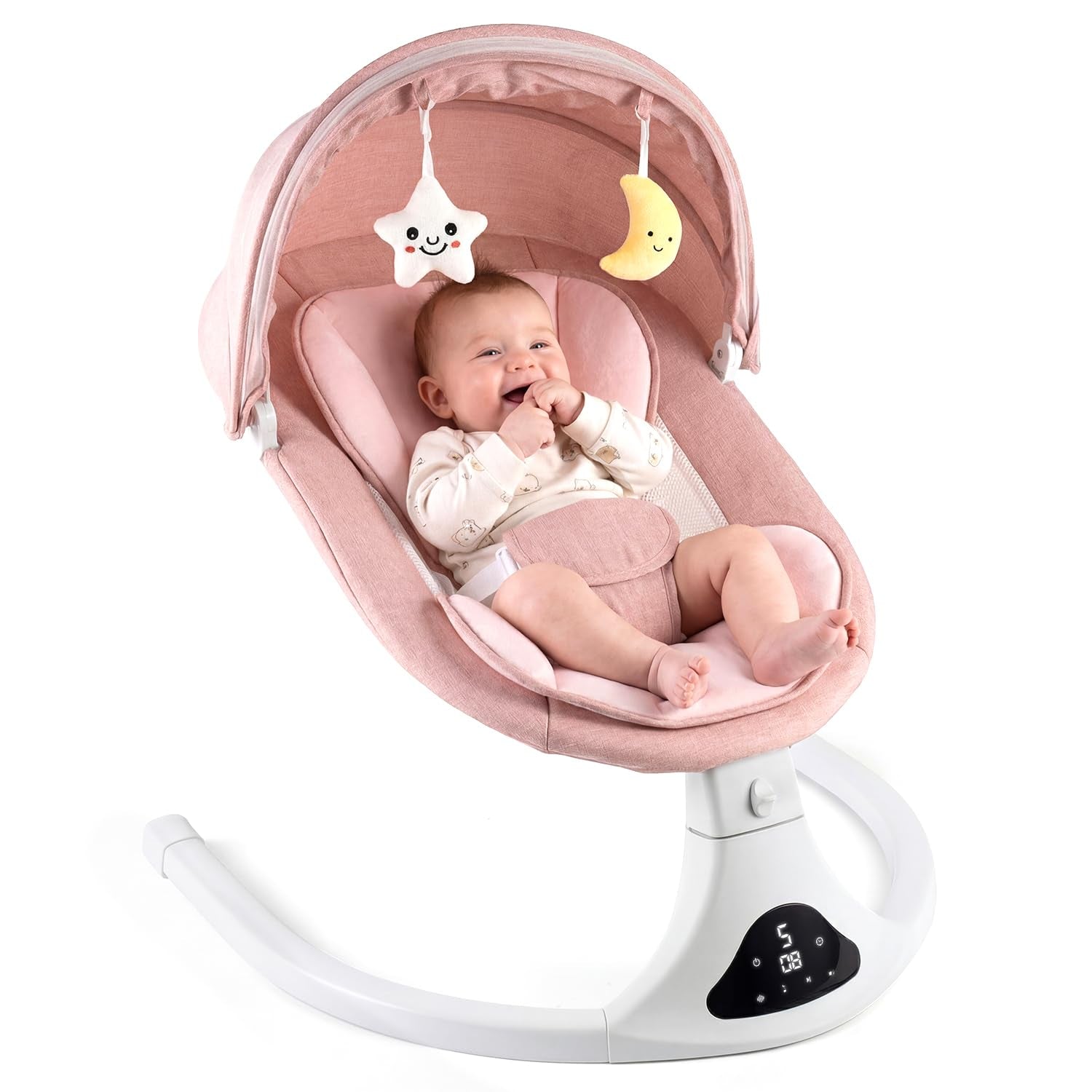 Electric Baby Swing | Portable Soothing Swing with Remote Control