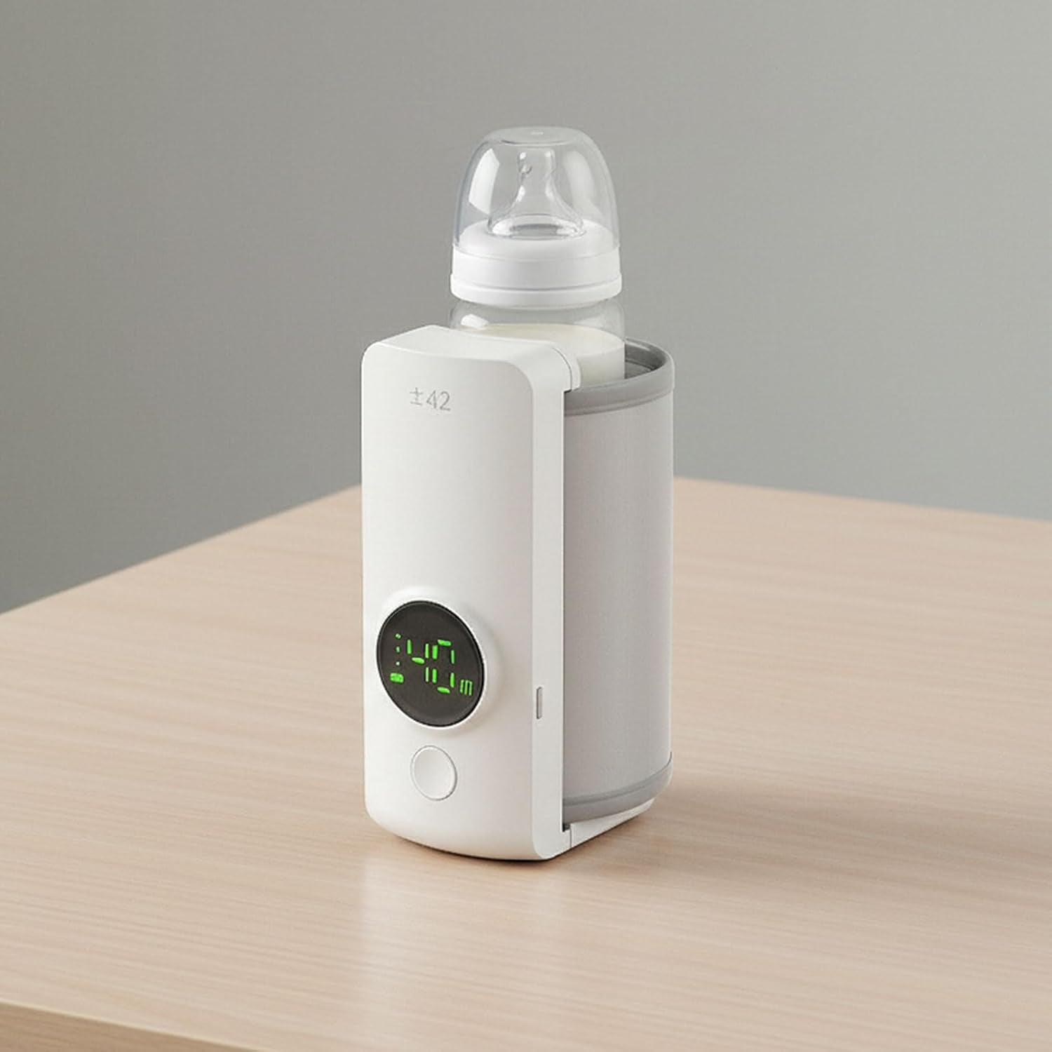 Revolutionary Portable Baby Bottle Warmer – Effortless, Waterless Heating for Home and On-the-Go!