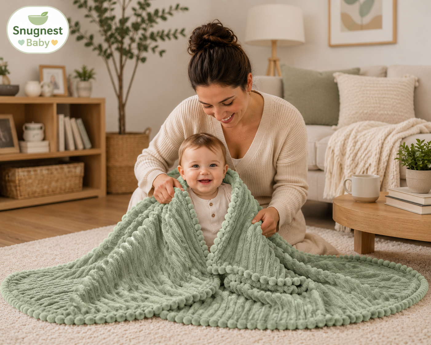 Cozy Fleece Baby Blanket | Ultra-Soft Lightweight Blanket for Newborns & Toddlers
