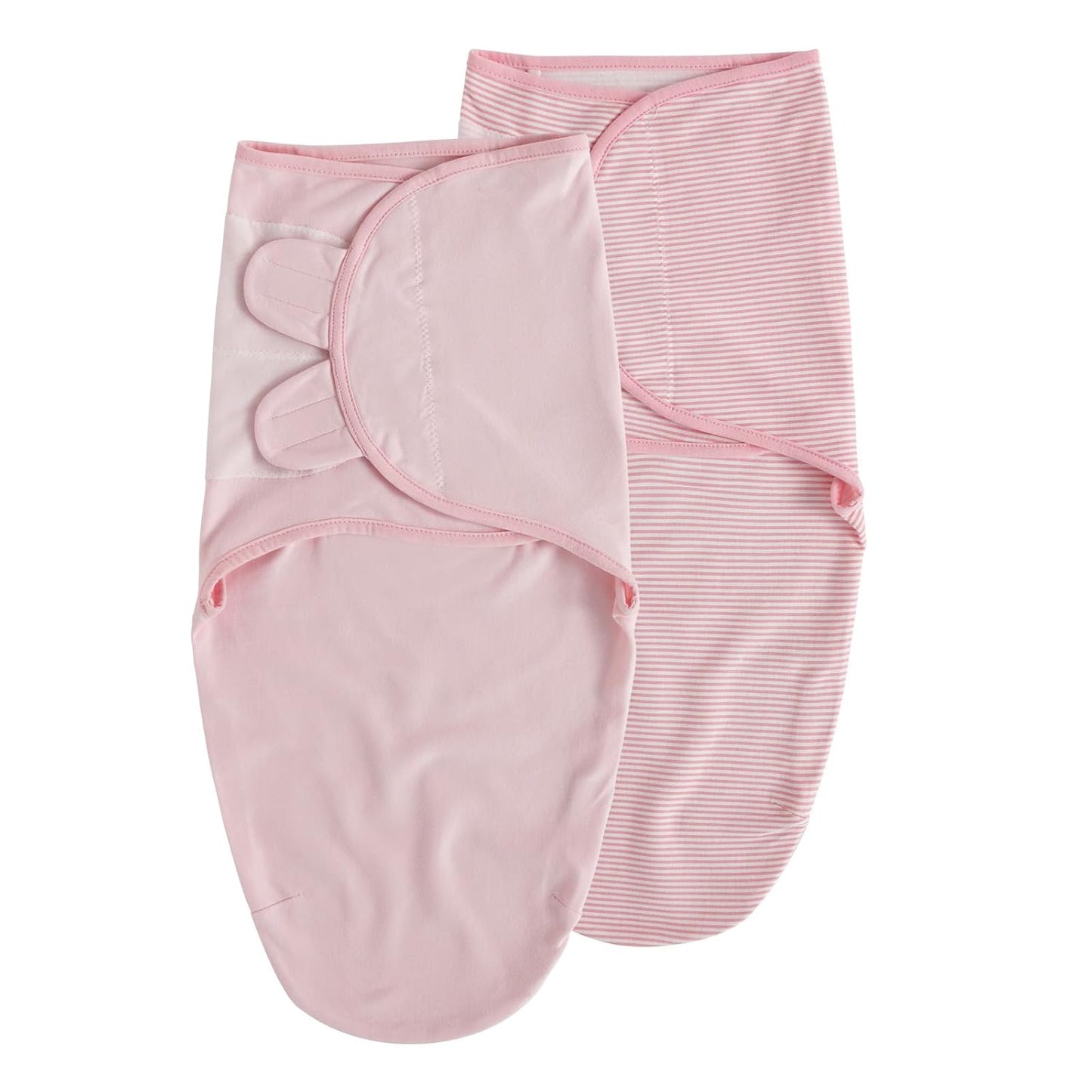 Organic Baby Swaddle Sleep Sack (2-Pack) – 100% Cotton Newborn Wrap for 0–3 Months 