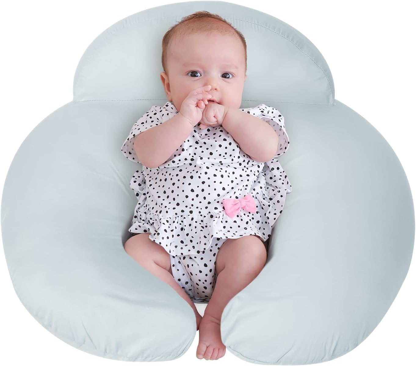 Nursing Pillow for Breastfeeding – Ergonomic Baby Support Pillow with Removable Cotton Cover 🍼