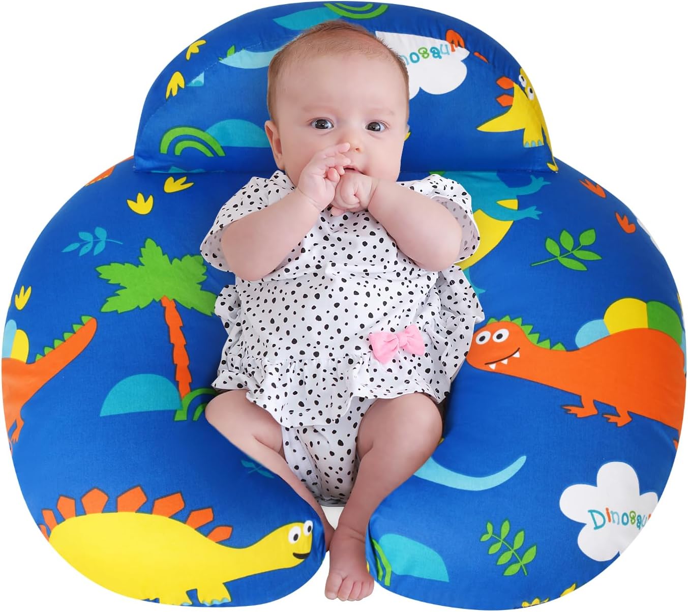 Nursing Pillow for Breastfeeding – Ergonomic Baby Support Pillow with Removable Cotton Cover 🍼