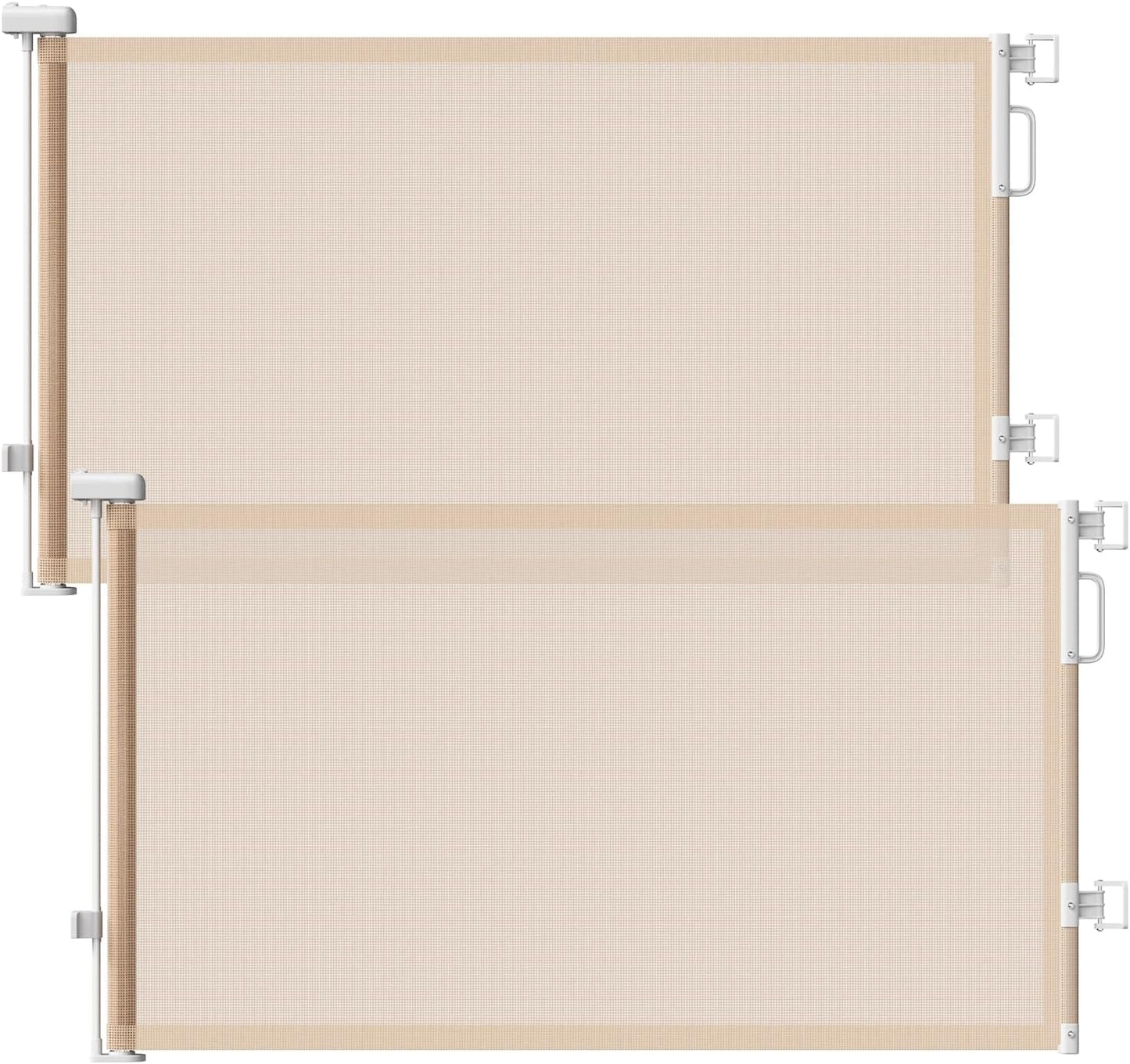 Retractable Baby Safety Gate | 58" Extra Wide Mesh Gate for Kids & Pets 🚚
