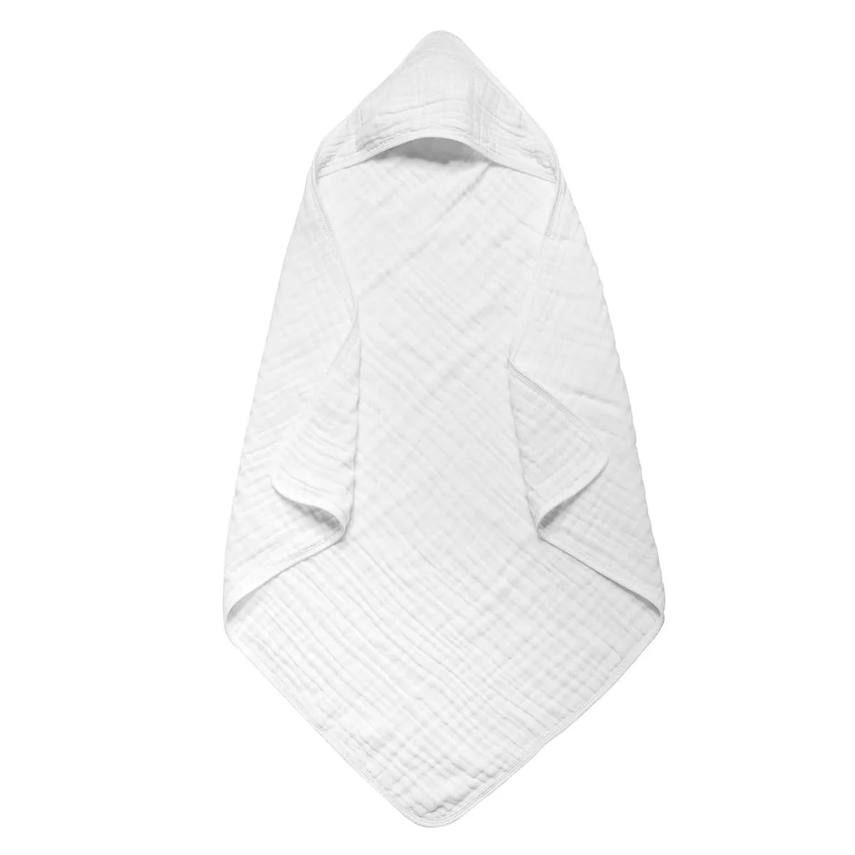 Luxuriously Soft Baby Bath Towels - 6 Layer Cotton Gauze Hooded Infant Bathrobe & Swaddle Wrap for Toddlers - 80x80cm
