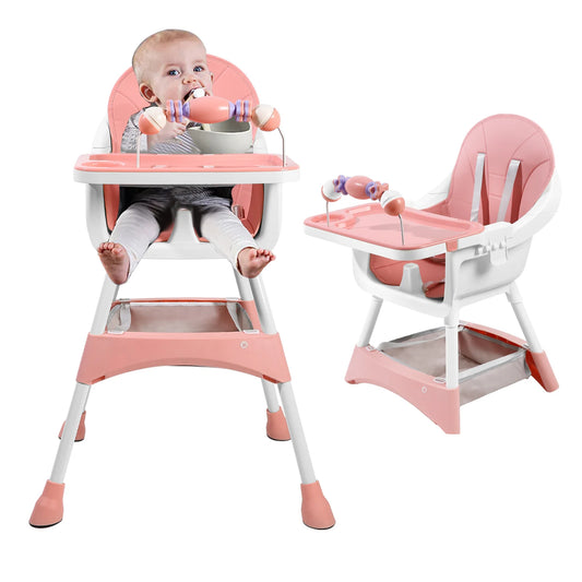Transform Mealtime with the UBRAVOO Portable Baby High Chair - Versatile Dining & Play Solution for Toddlers!