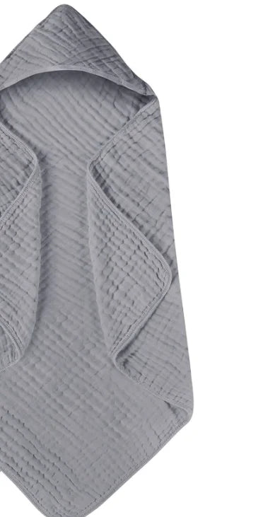 Luxuriously Soft Baby Bath Towels - 6 Layer Cotton Gauze Hooded Infant Bathrobe & Swaddle Wrap for Toddlers - 80x80cm