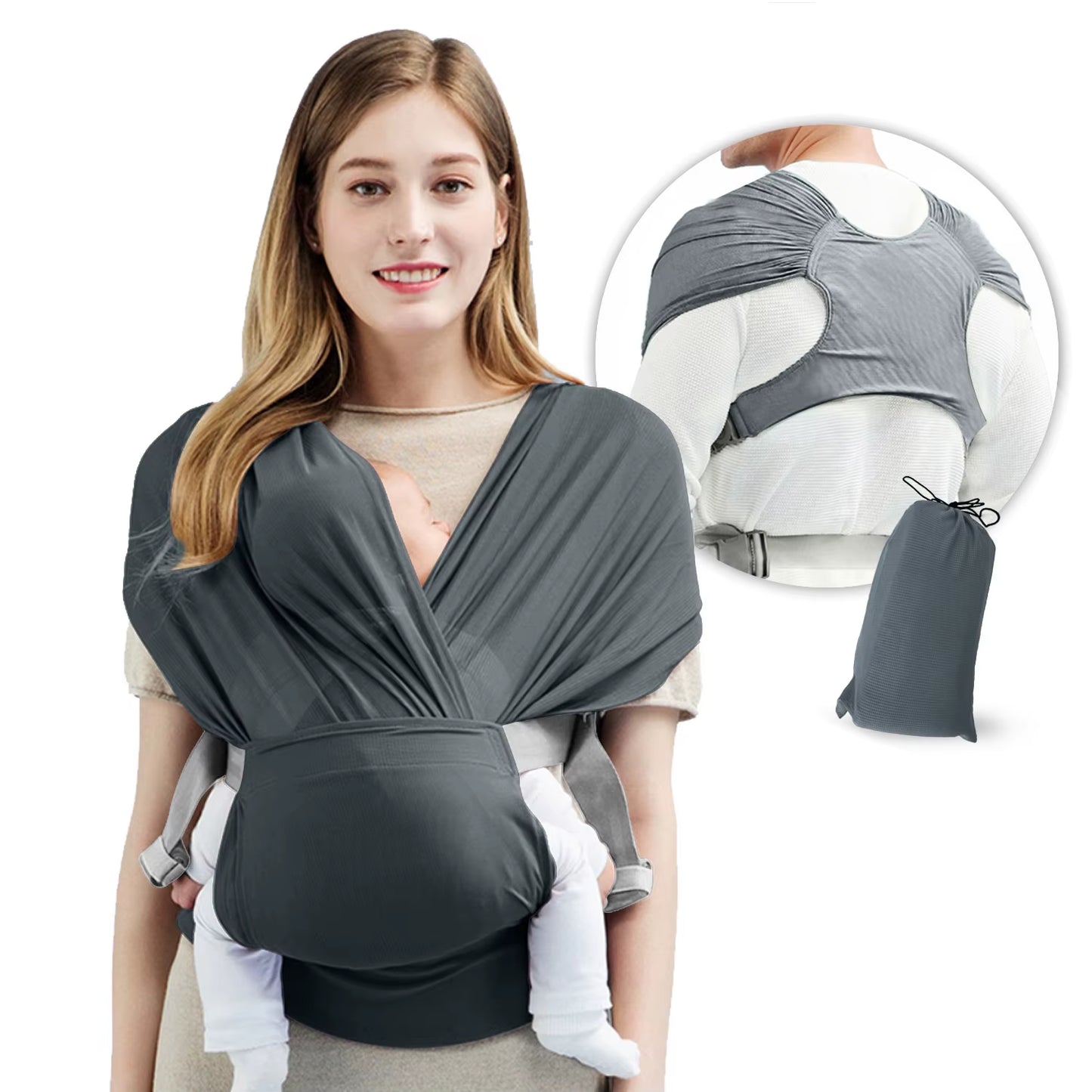 Newborn Baby Carrier Ergonomic Sling Wrap Adjustable Belt 0-24 Month Infant Front Facing Kangaroo Baby Hipseat Carrier Portable
