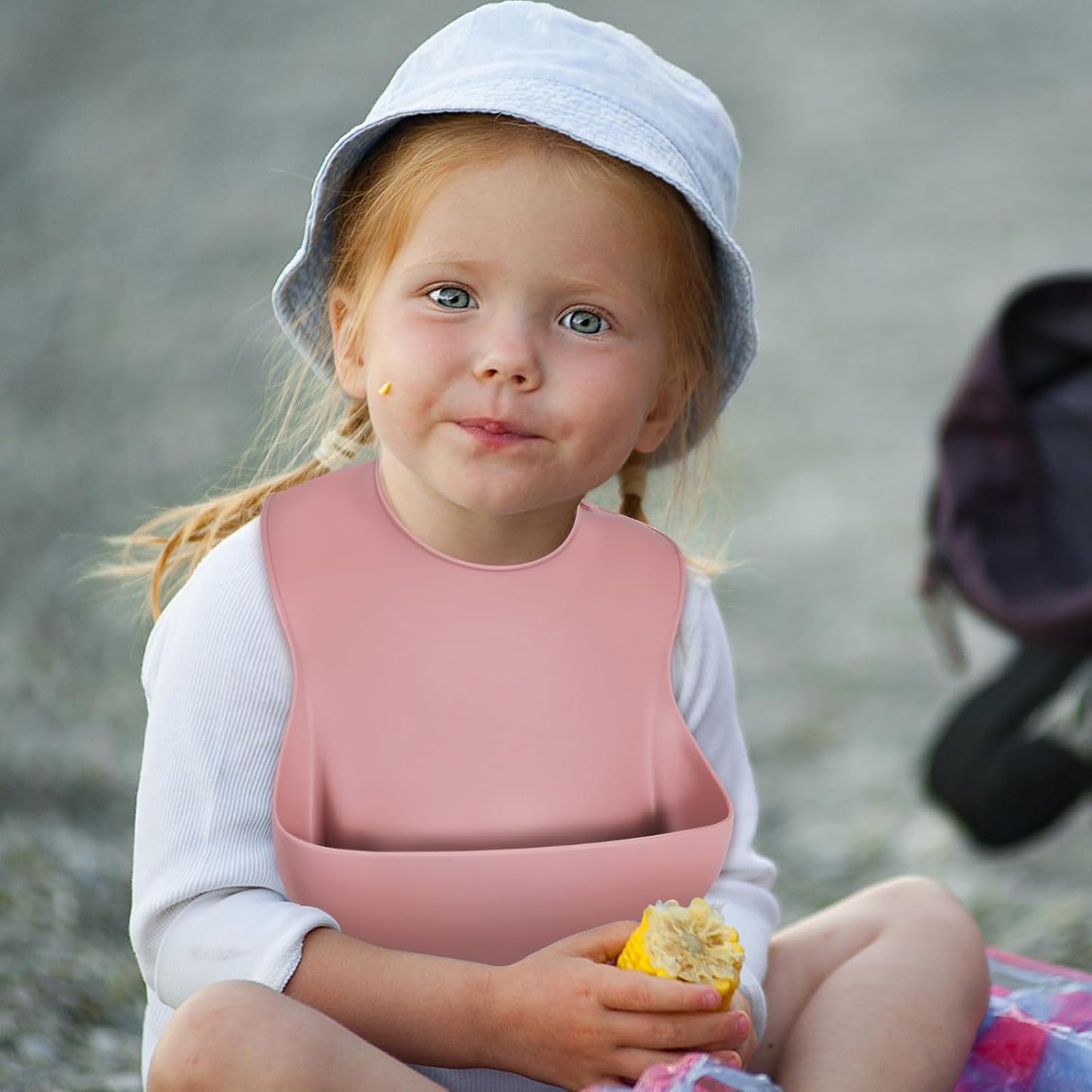 Silicone Baby Bibs (3-Pack) – Waterproof, BPA-Free, Adjustable Feeding Bibs for Babies & Toddlers 🍼